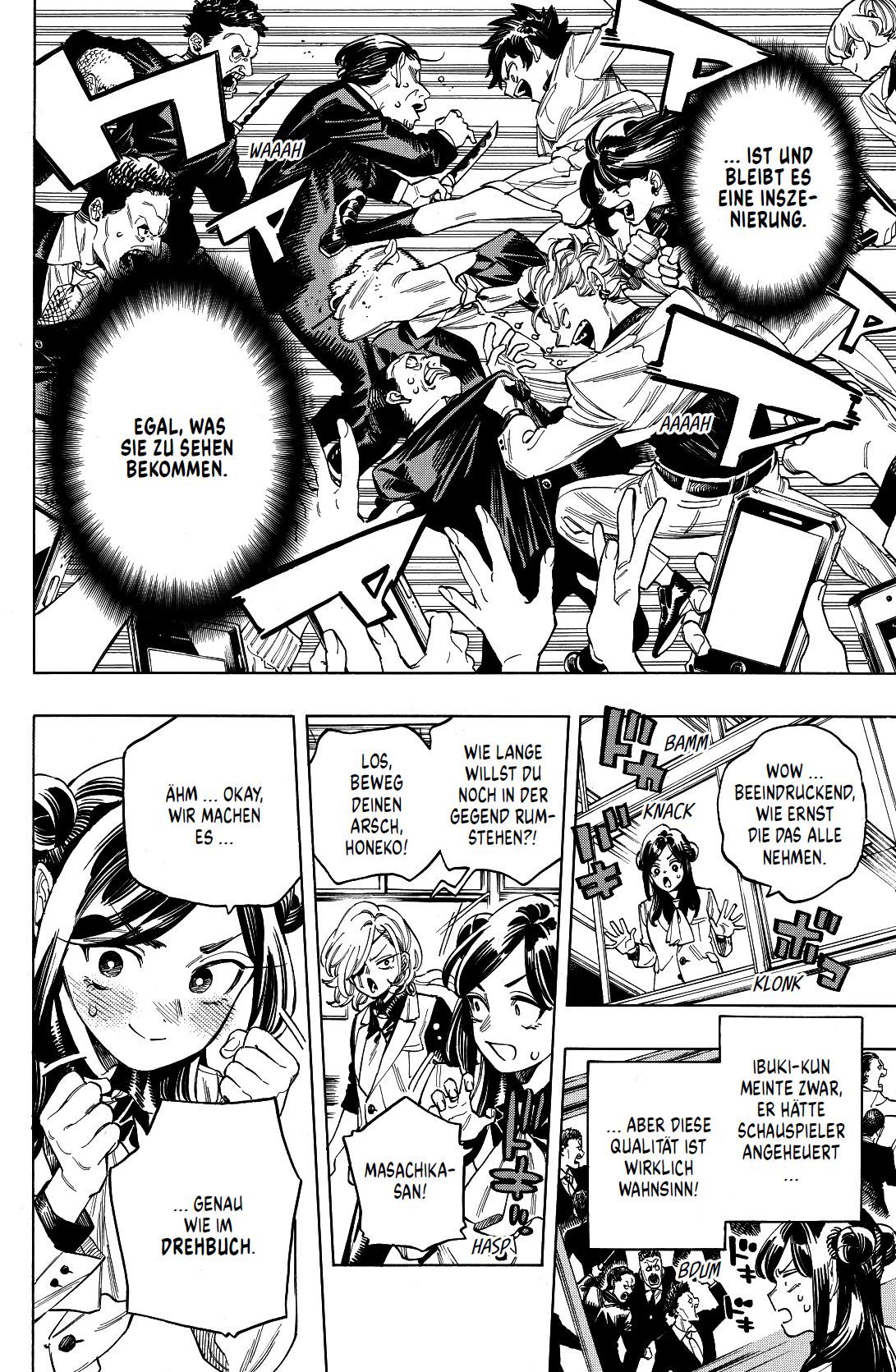 Manga, Kampf, Konflikt, Menschenmenge, Blickfang