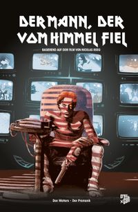 poster, science fiction, astronaut, satellite, fernsehen