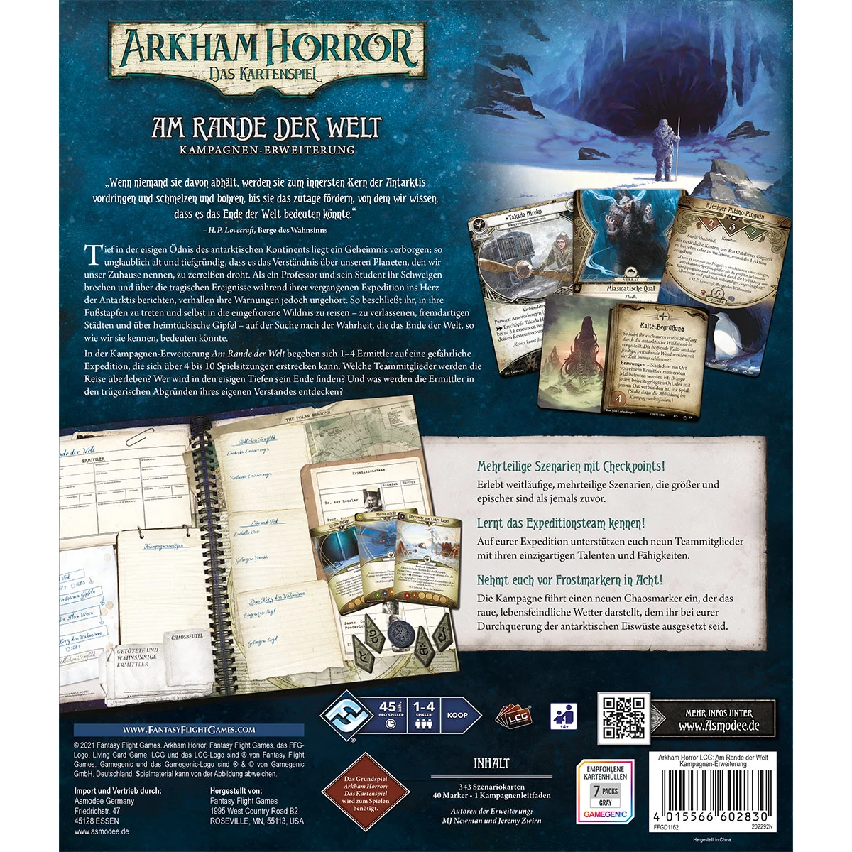 Arkham Horror LCG dt.: Am Rande der Welt Kampagnen-Erweiterung
