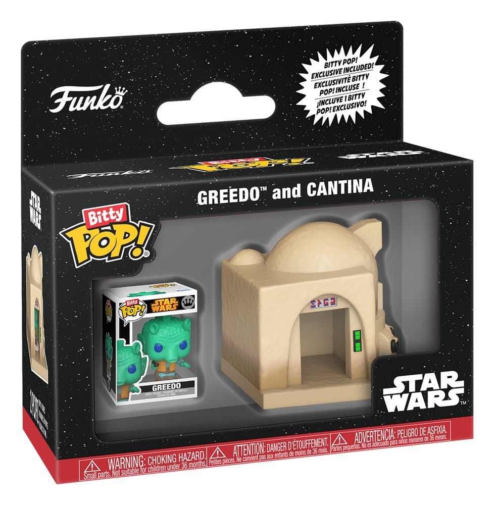 Star Wars: POP Greedo and Cantina 2,5cm Star Wars, Greedo, Cantina, Figur, Sammelfigur