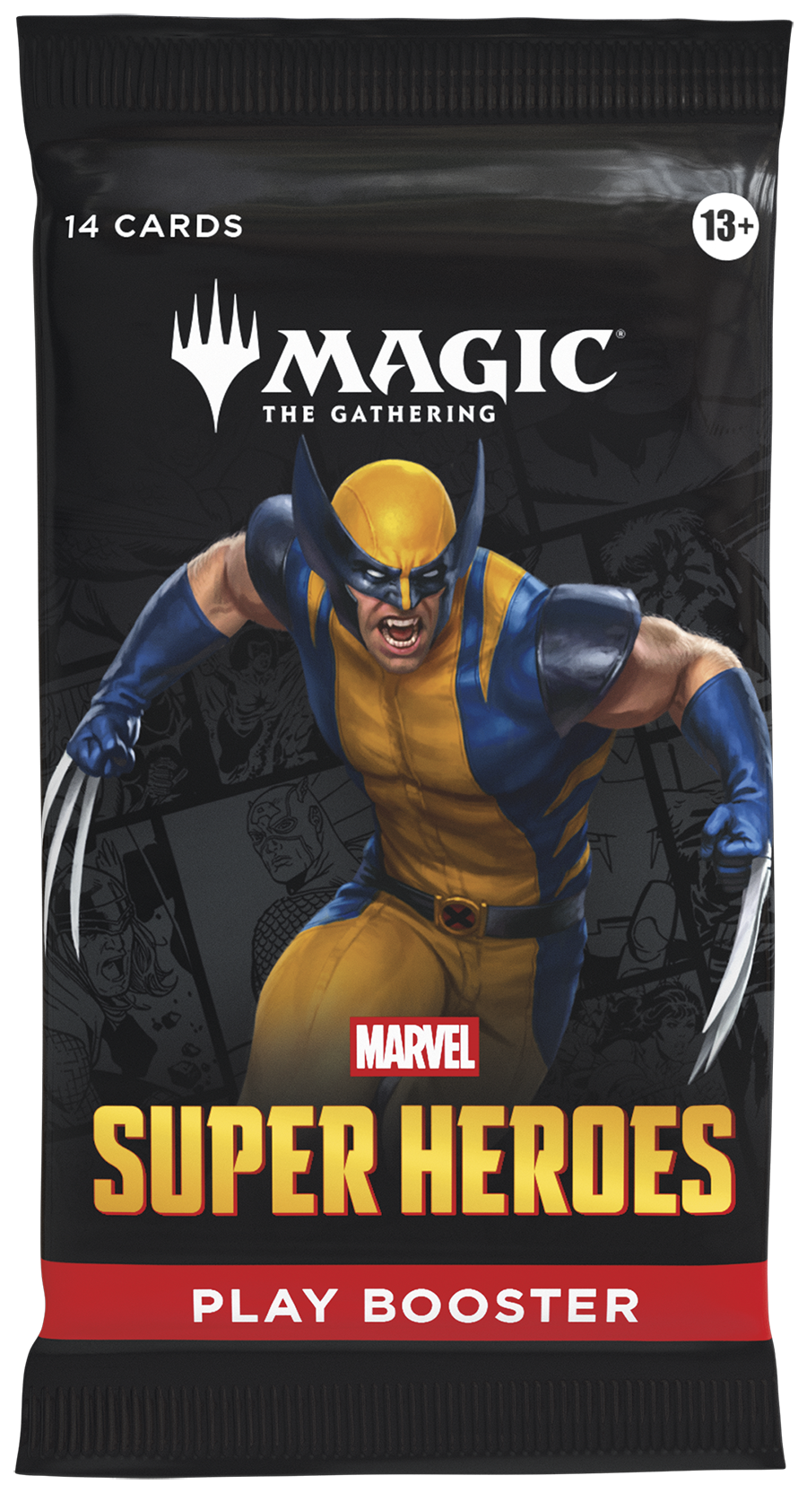Magic: The Gathering, Super Heroes, Play Booster, Trading Cards, Marvel