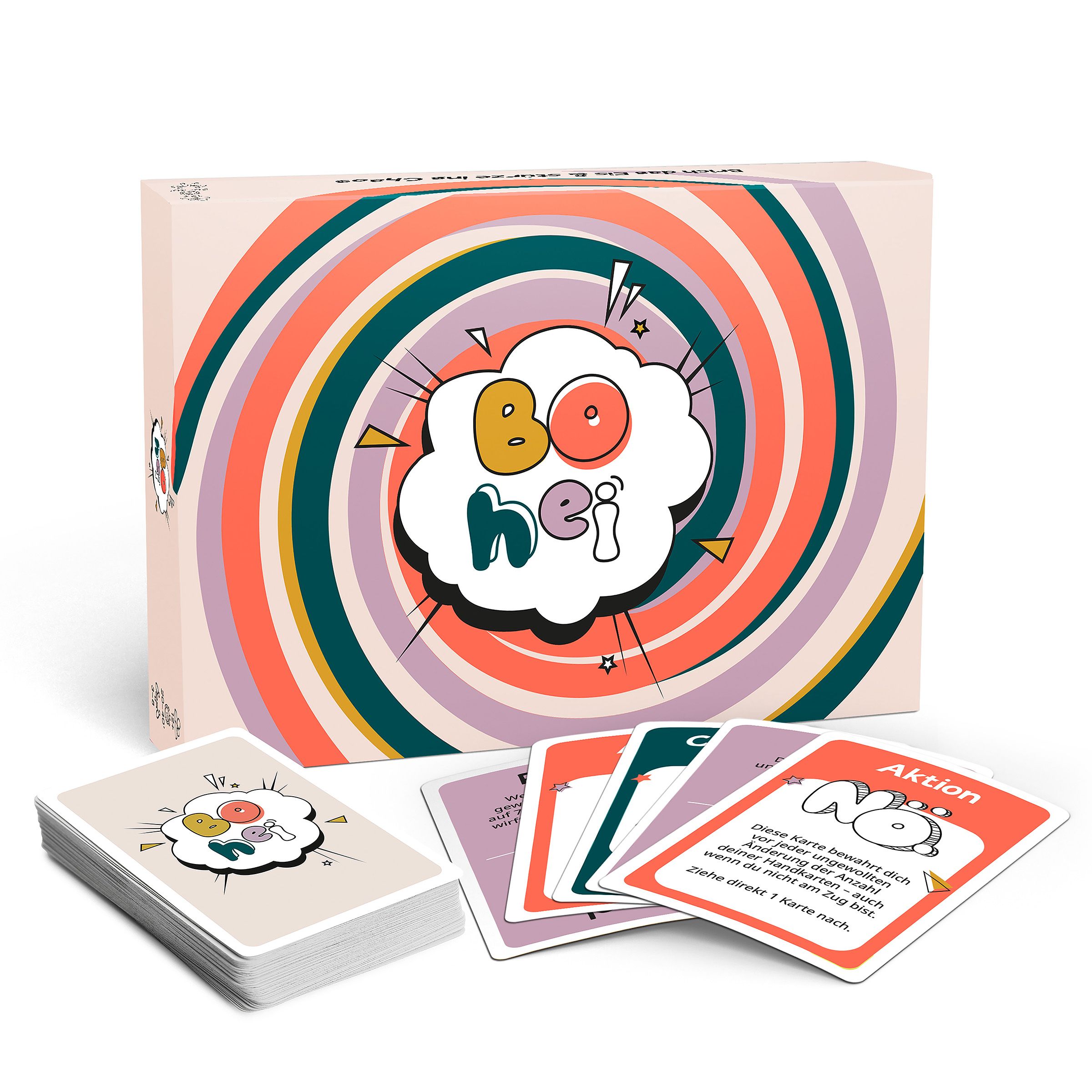 Bohei: Das extrem chaotische Kartenspiel Kinderspiel, Karten, Bohnei, Puzzle, Gesellschaftsspiel