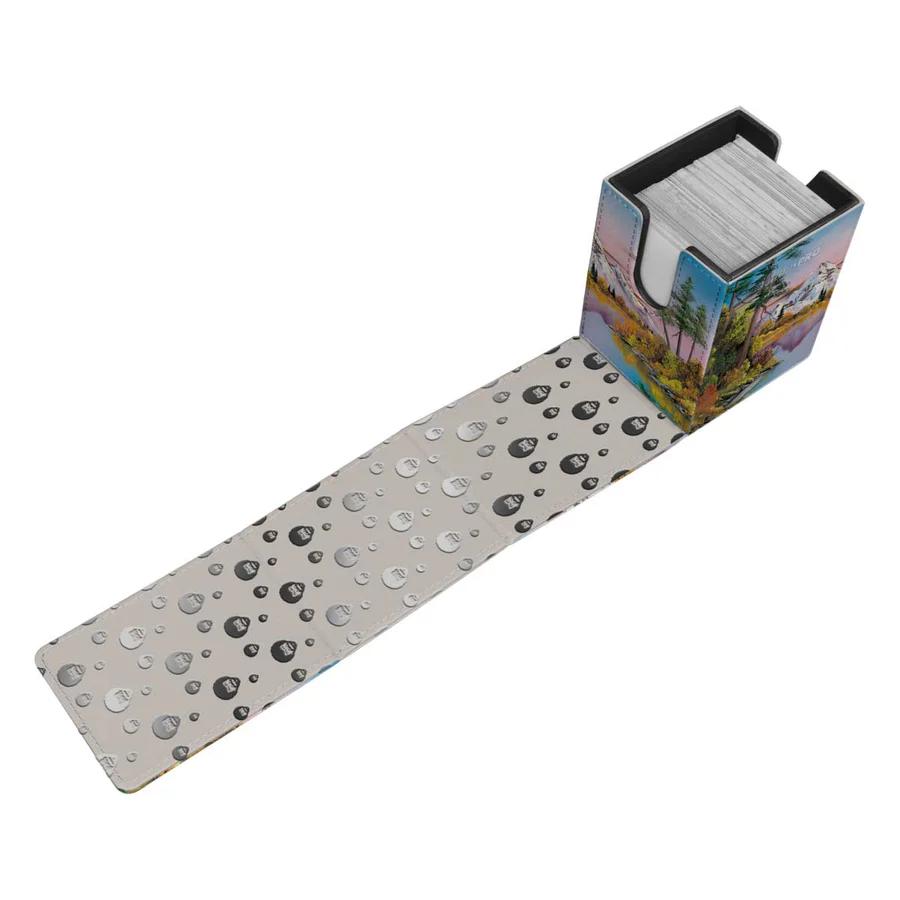 Ultra Pro: Alcove Flip Deck Box Bob Ross Mighty Mountain Lake (100+) Ultra Pro: Alcove Flip Deck Box Bob Ross Mighty Mountain Lake (100+)