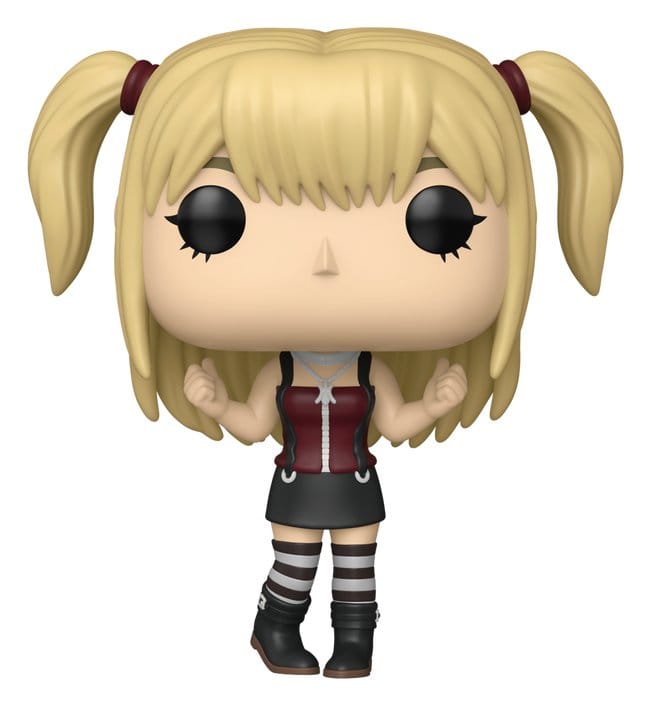 Death Note: POP Misa Amane (2380) Funko Pop, Figur, Rotes Korsett, Schwarzgrau Outfit, Pferdeschwanz