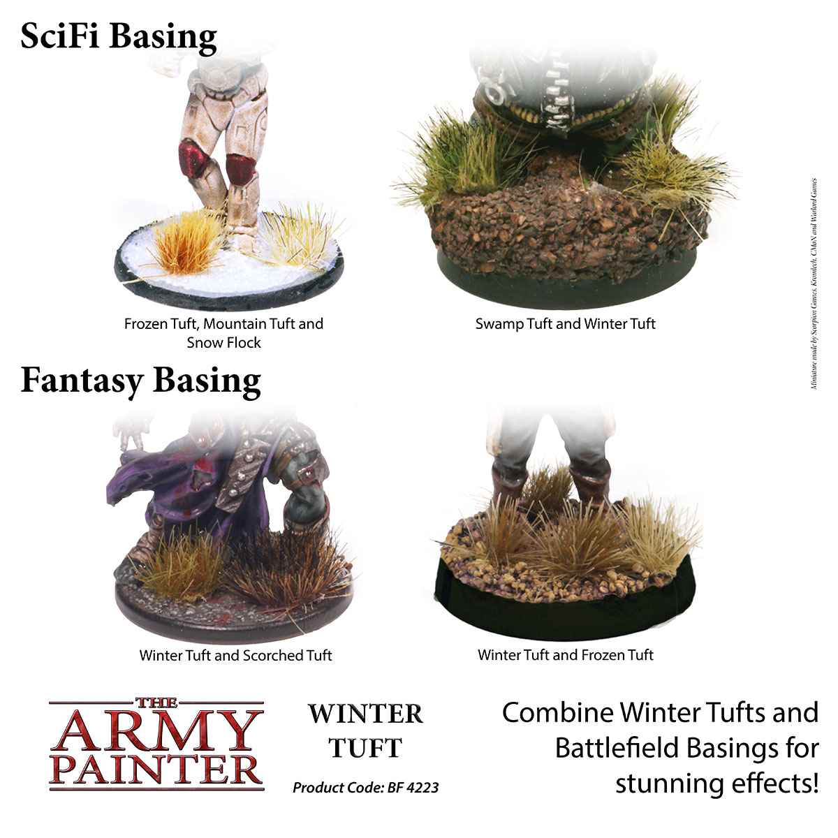 Army Painter: Battlefields - Winter Tuft (neu)