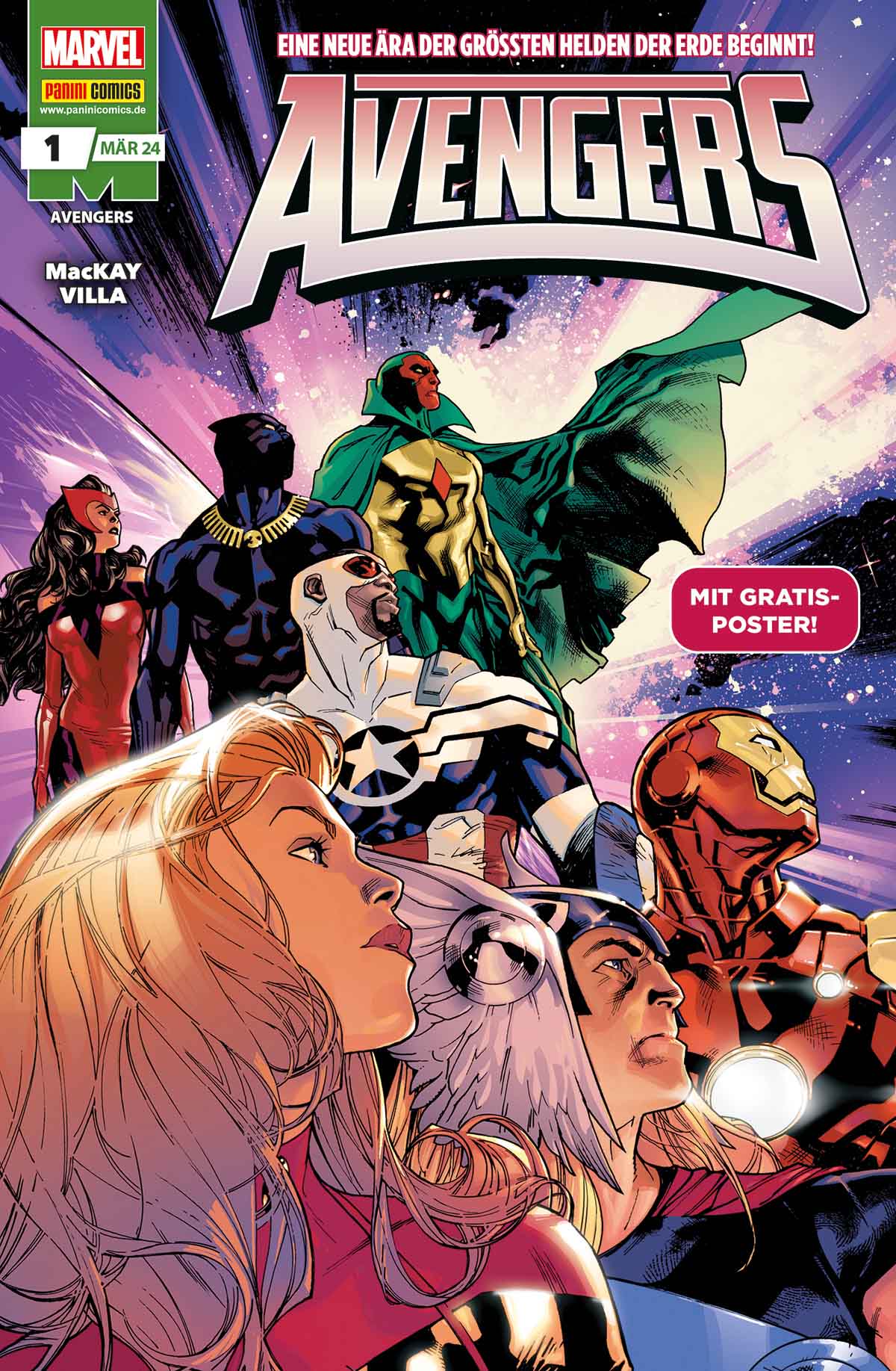 Avengers #1 2024 Avengers #1 2024