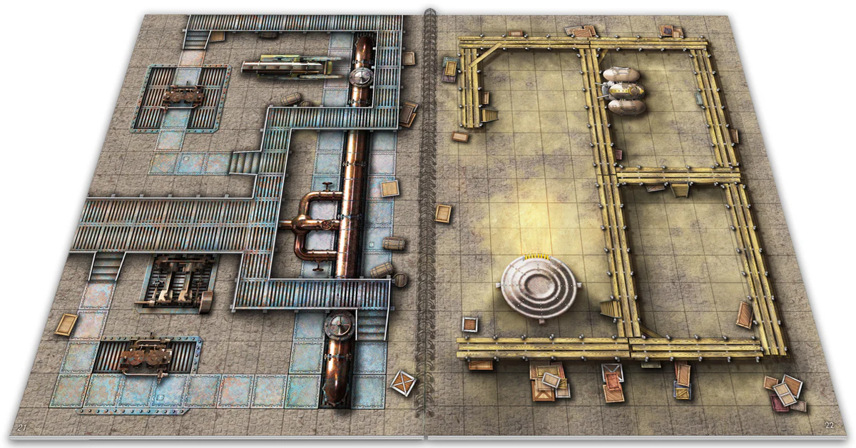 Giant Book of Shadow Scar Battle Maps