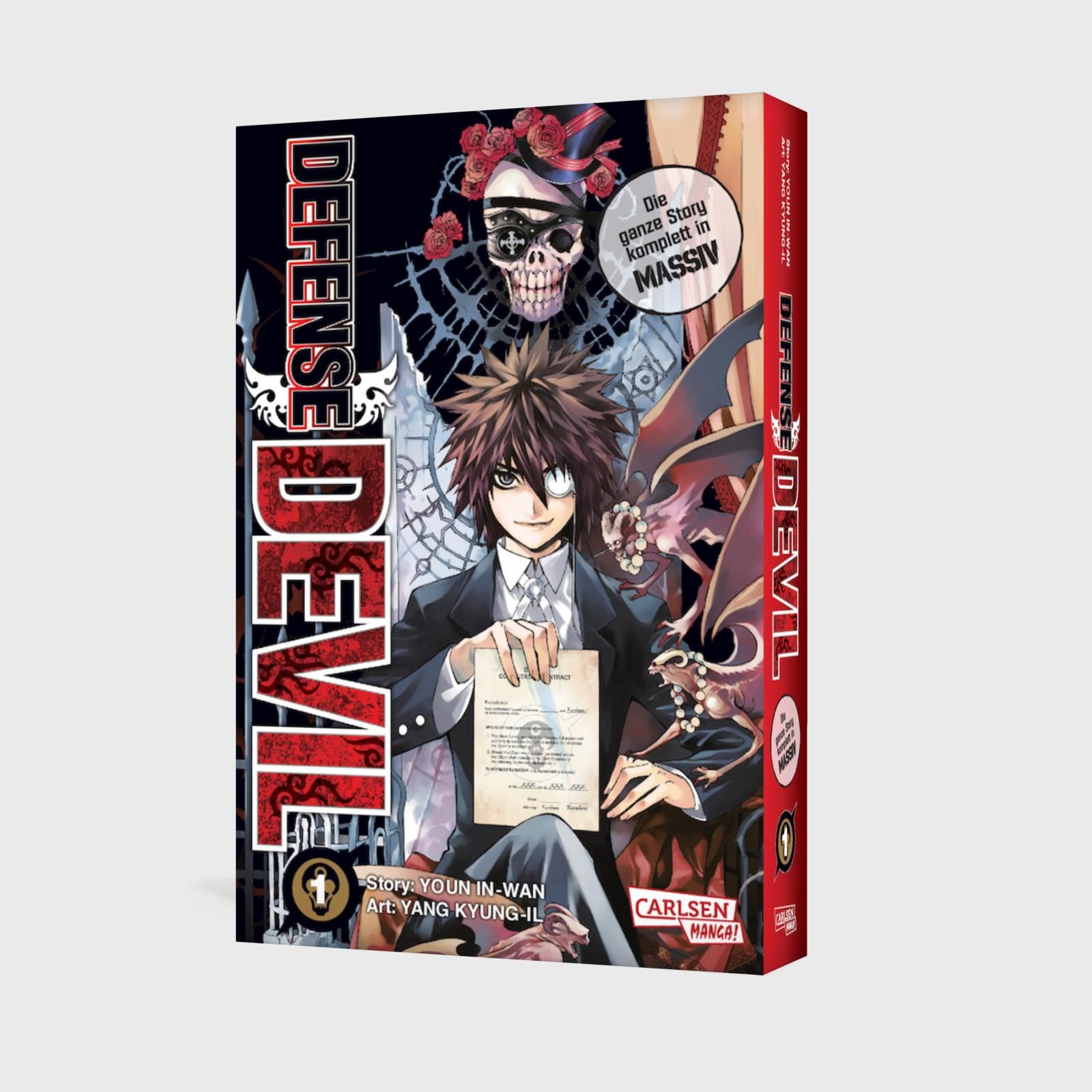 Manga, Cover Art, Dark Theme, Schädel, Anzugträger