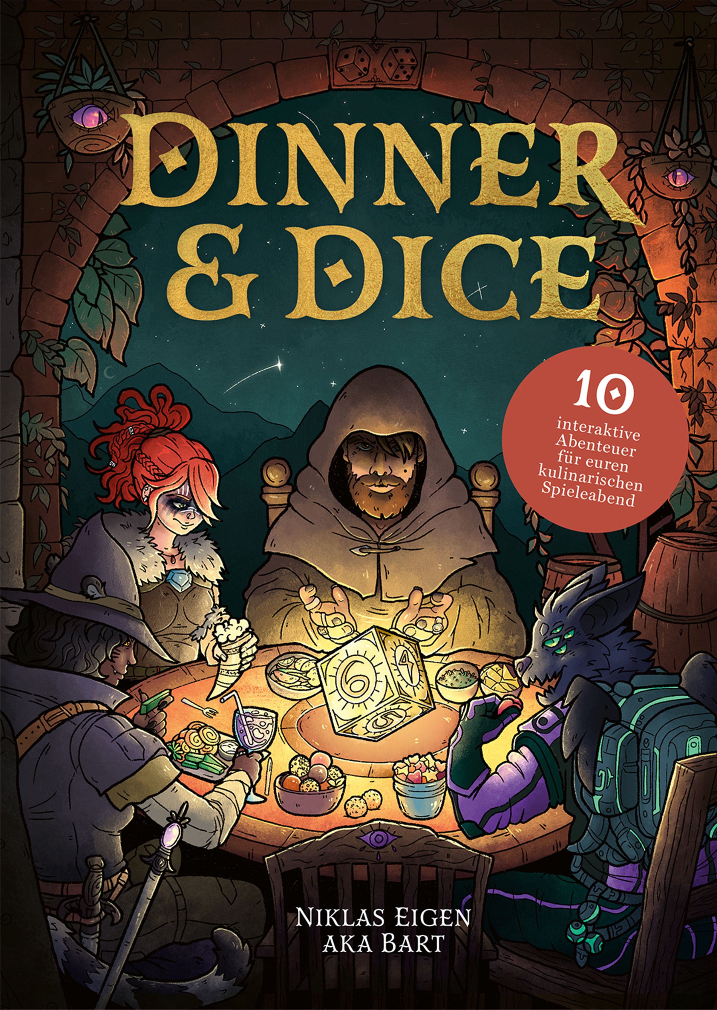 Fantasy, Dinner & Dice, Rundtisch, Abenteuer, Charaktere