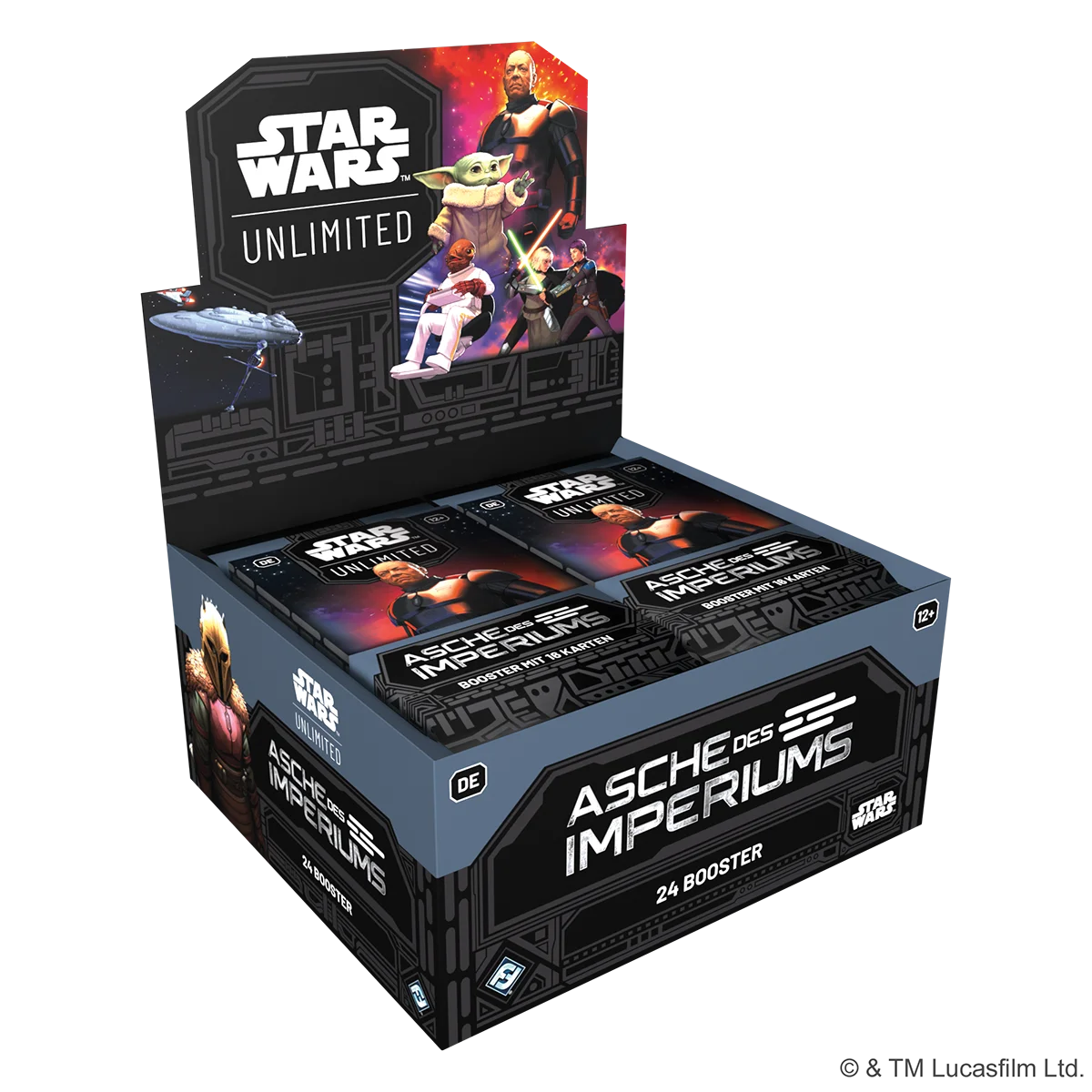 Star Wars Unlimited CCG dt.: Asche des Imperiums Booster Display Star Wars Unlimited CCG dt.: Asche des Imperiums Booster Display