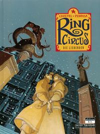 Ring Circus Bd.3: Die Liebenden Comic, Ding Circus, Stadtlandschaft, Astronaut, dramatisch