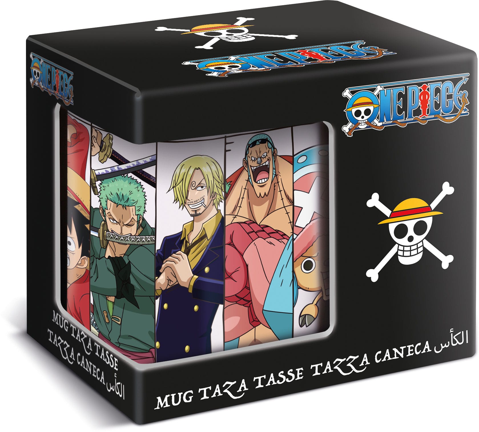 One Piece: Tasse Crew Battle weiß