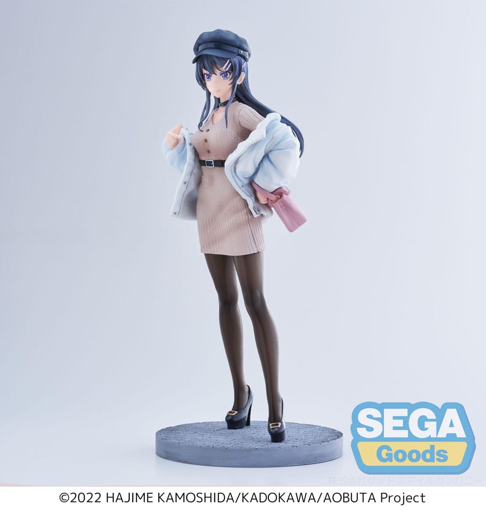 Rascal Does Not Dream PVC Statue: Mai Sakurajima Casual Clothes Luminasta