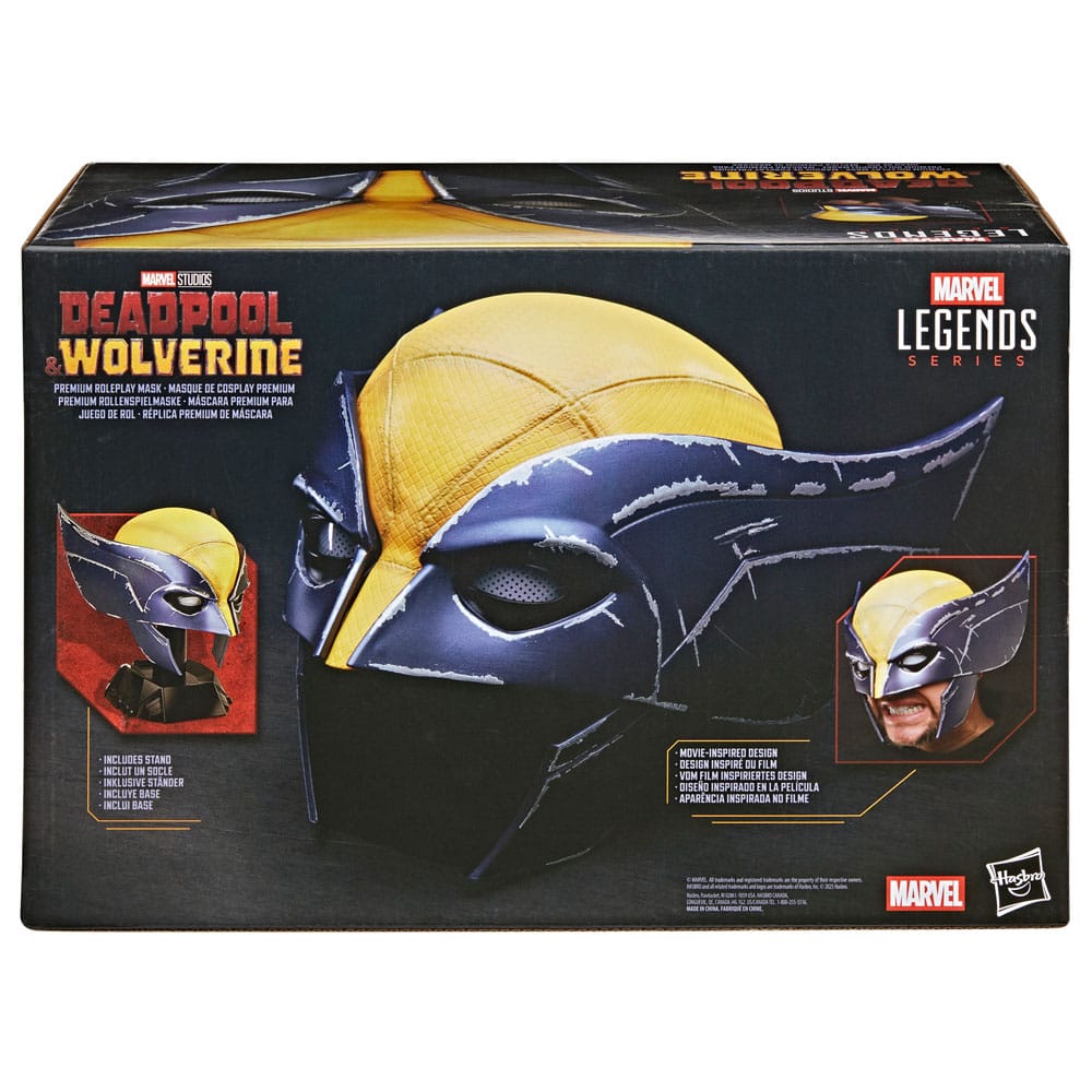 Deadpool & Wolverine: Wolverine Premium Roleplay Maske Helme, Schutzhelm, Erwachsener, Mann, Person