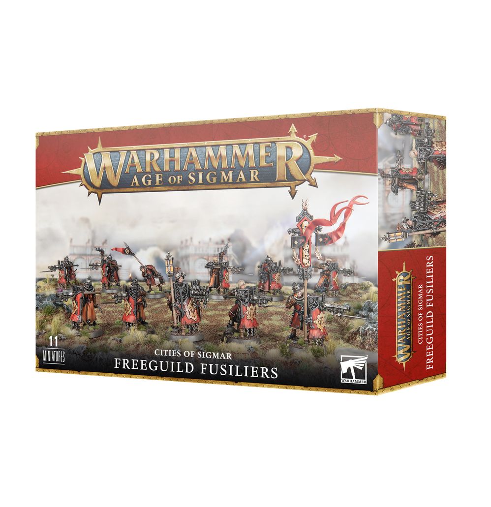 Warhammer: Cities of Sigmar - Freeguild Fusiliers Warhammer: Cities of Sigmar - Freeguild Fusiliers