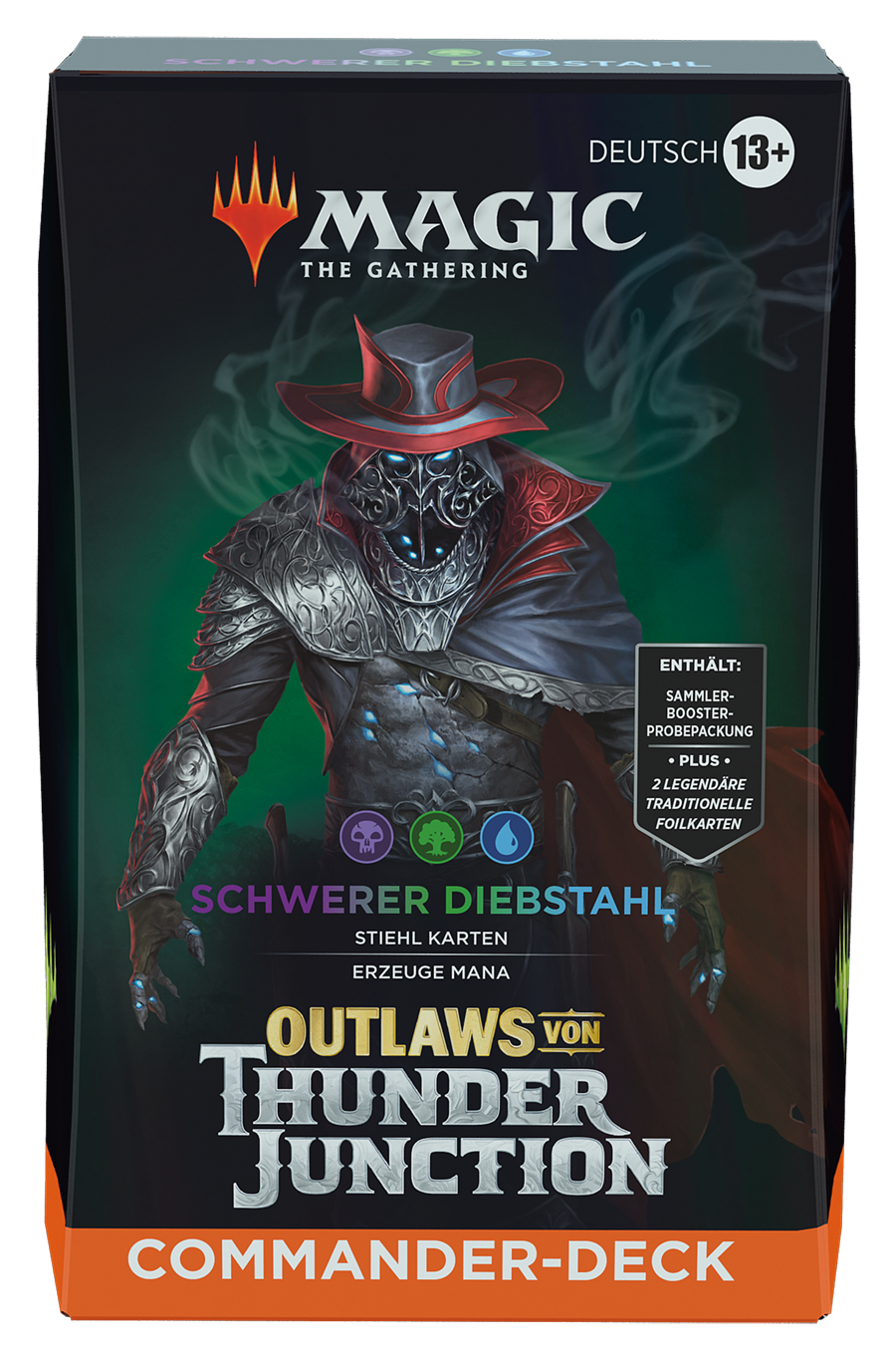 Magic CCG dt.: Outlaws von Thunder Junction Commander-Deck "Schwerer Diebstahl"