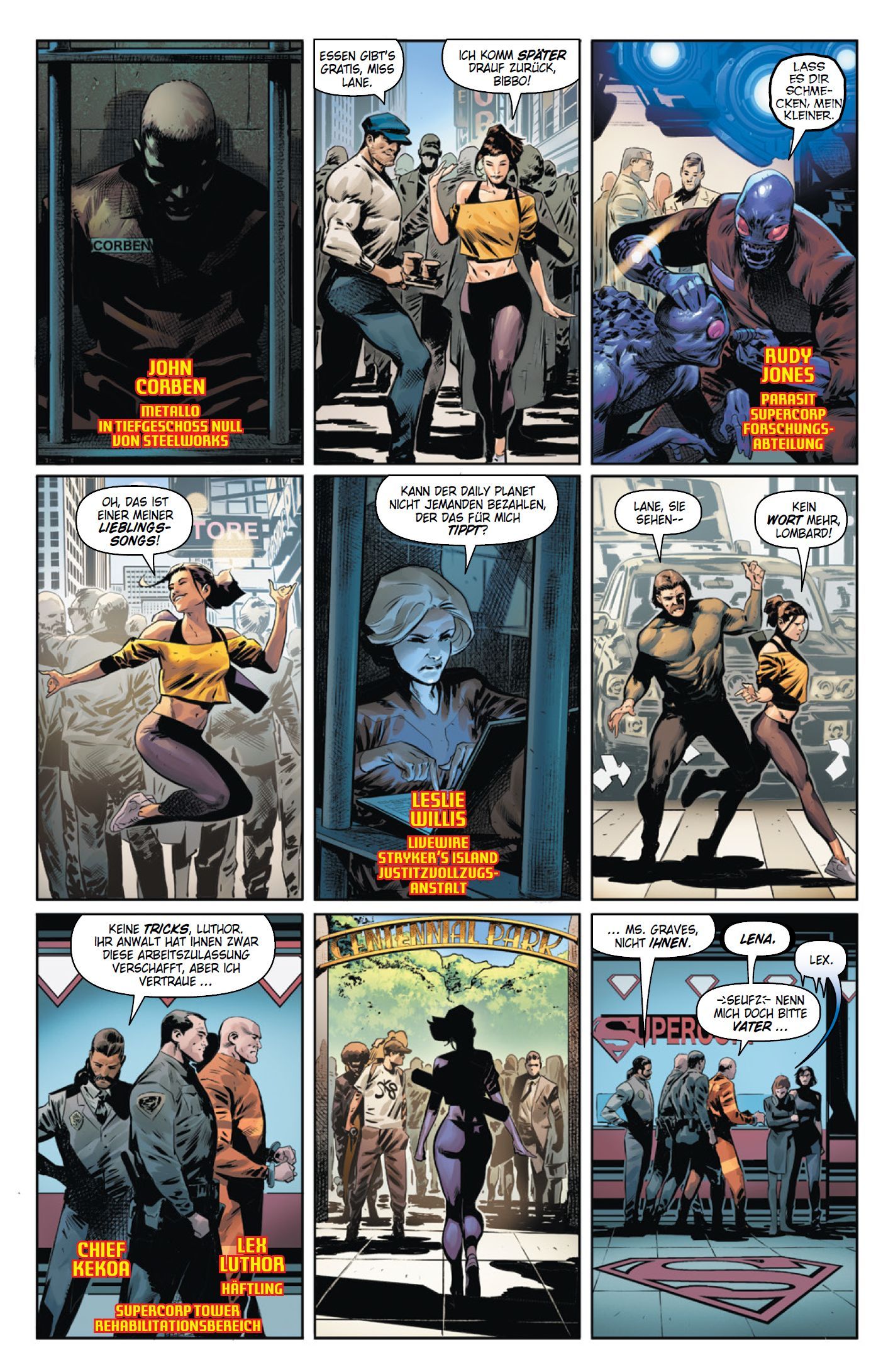 Comic, Characters, Superhero, Futuristic, Cityscape
