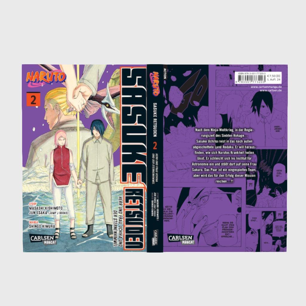 Naruto: Sasuke Retsuden Manga Bd.2 Naruto: Sasuke Retsuden Manga Bd.2