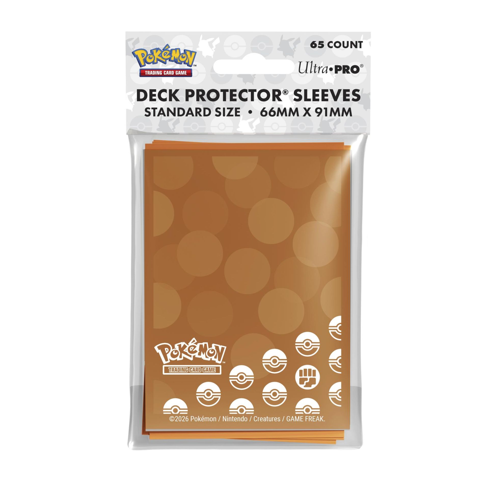 Ultra Pro: Deck Protector Sleeves Pokémon Energy Fighting (65) Deckschutz, Hüllen, Pokémon, Standardgröße, 66mm x 91mm