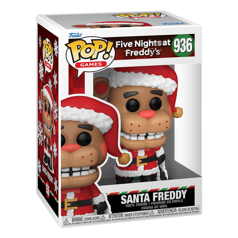 Five Nights at Freddys: POP Santa Freddy (936) Five Nights at Freddys: POP Santa Freddy (936)