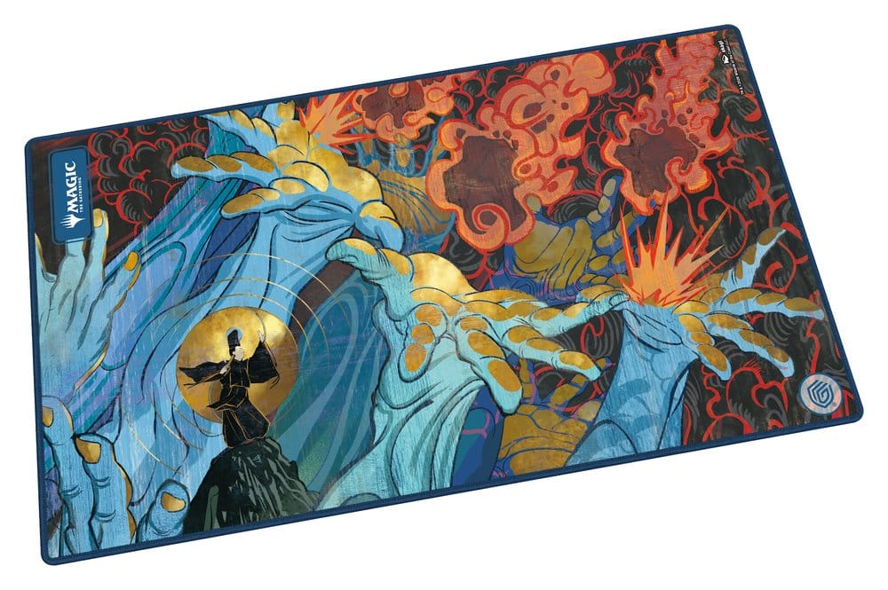 Ultimate Guard: Spielmatte Magic Secrets of Strixhaven - Flusterstorm playmat, künstlerisch, welle, mystisch, Magic: The Gathering-Stil