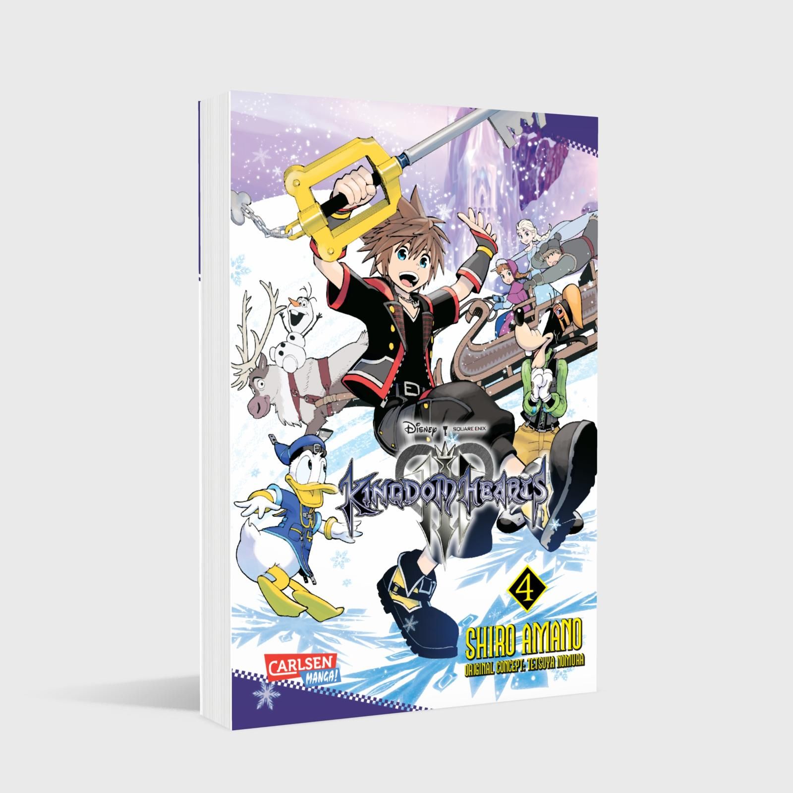 Kingdom Hearts III Bd.4 (Finale) Kingdom Hearts, Manga, Disney, Keyblade, Winter Theme