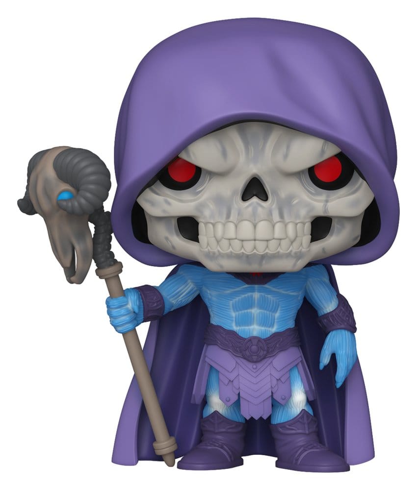 Masters of the Universe: POP Skeletor 2026 Movie (2021) 9cm Skelett, Kobold, Hut, Stab, Krieger