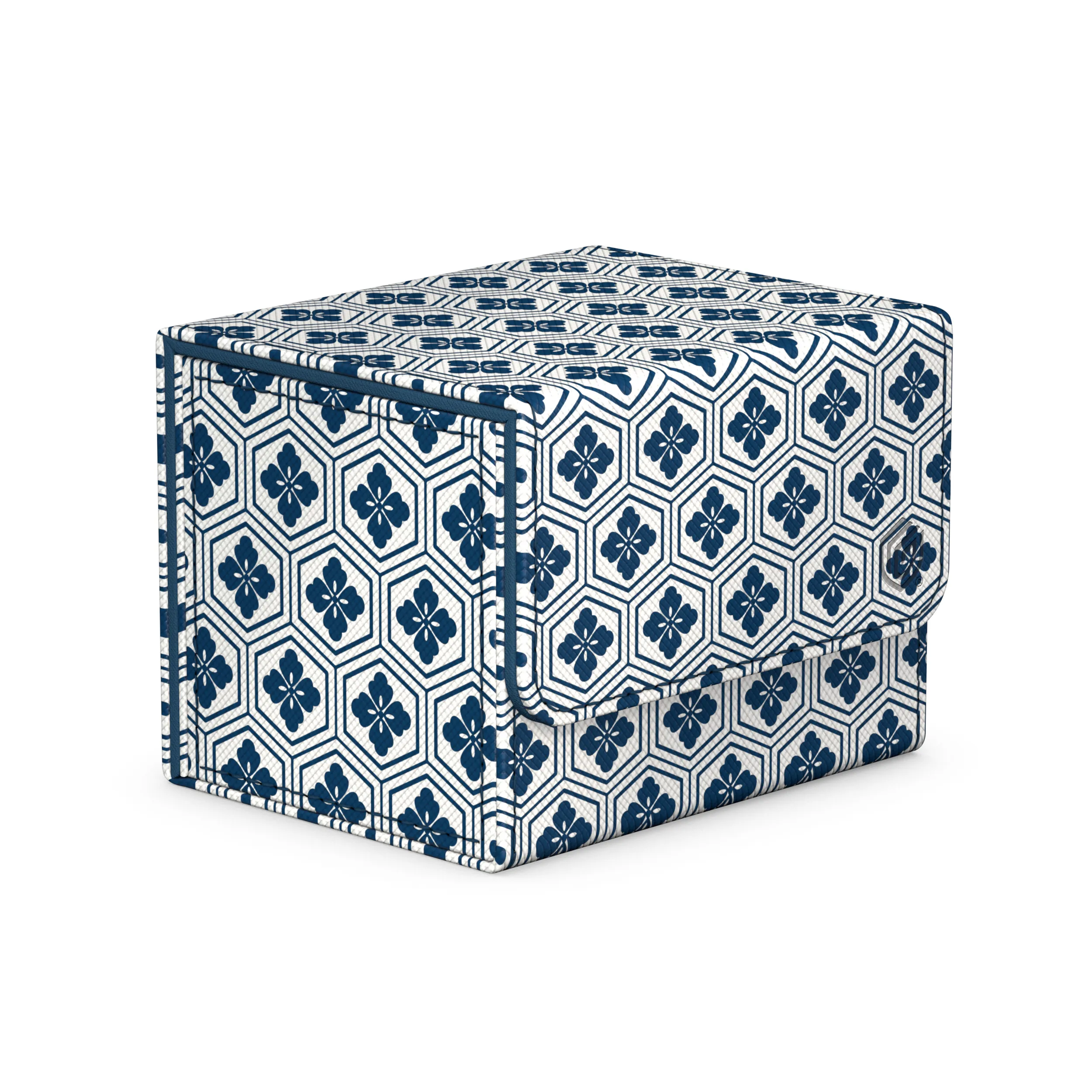 Ultimate Guard: Deck Box Sidewinder 100+ Xenoskin Shogun's Journey - Kikko (White/Blue) Ultimate Guard: Deck Box Sidewinder 100+ Xenoskin Shogun's Journey - Kikko (White/Blue)