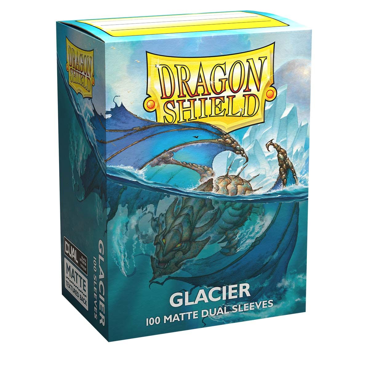 Dragon Shield: Dual Sleeves Matte Glacier Dragon Shield: Dual Sleeves Matte Glacier