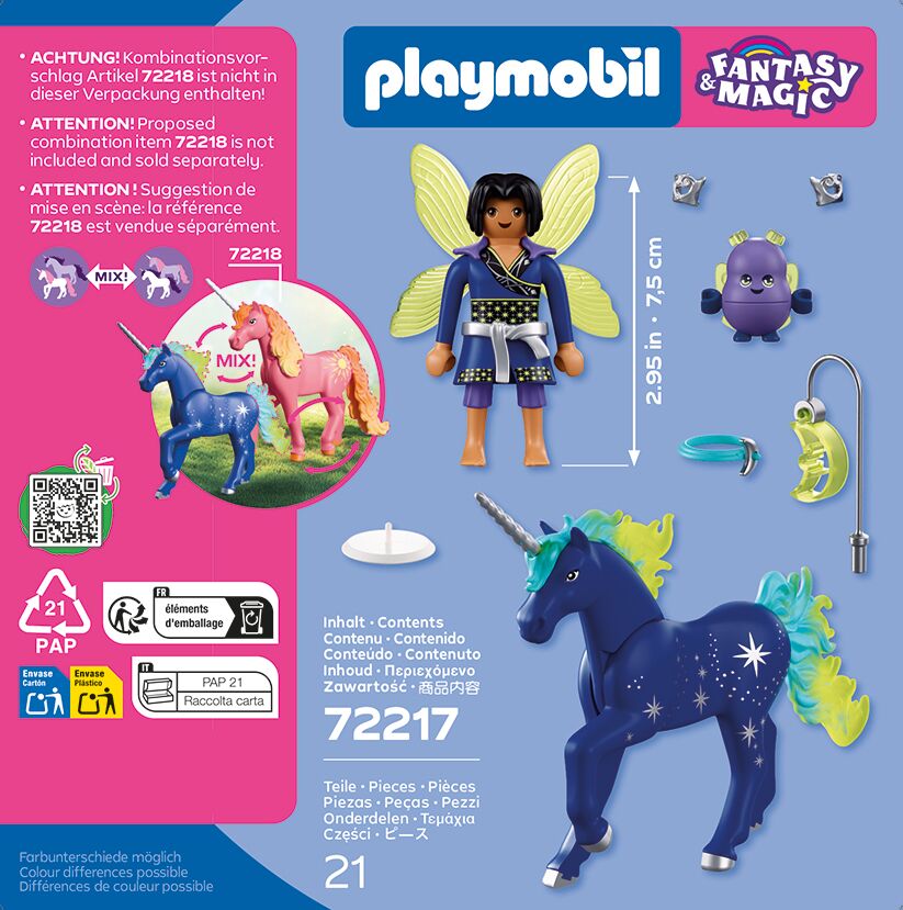 Playmobil, Fantasy, Pegasus, Maßstab, Figuren