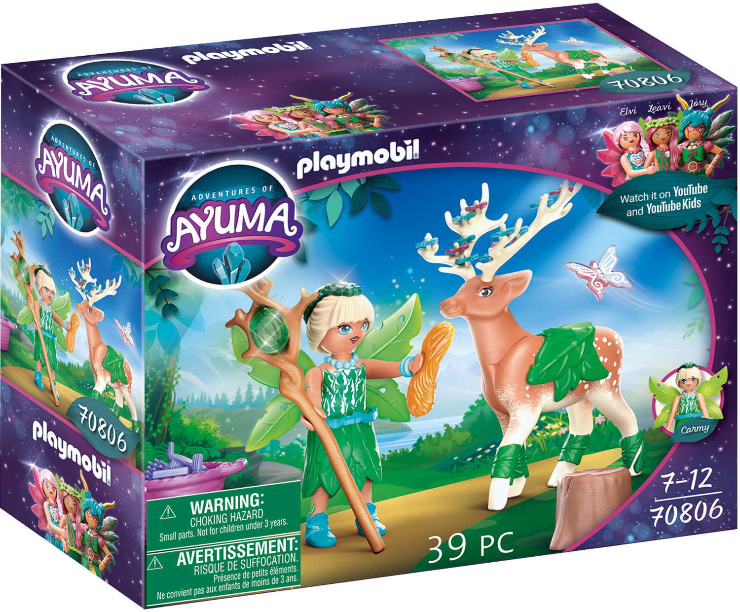Playmobil: Adventures of Ayuma - Forest Fairy mit Seelentier