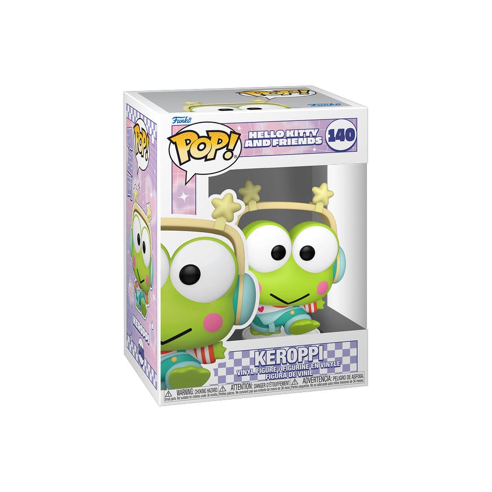 vinylfigur, Keroppi, Hello Kitty, Funko Pop, grüner Frosch