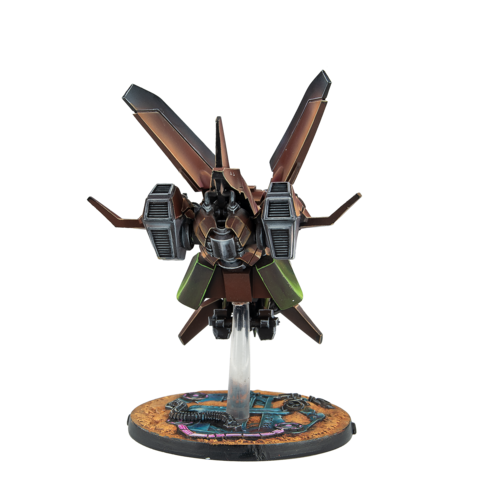 Infinity: Haqqislam - Haytham Aero-unit Modell, Fluggerät, Miniaturstatue, Base, Lackierung