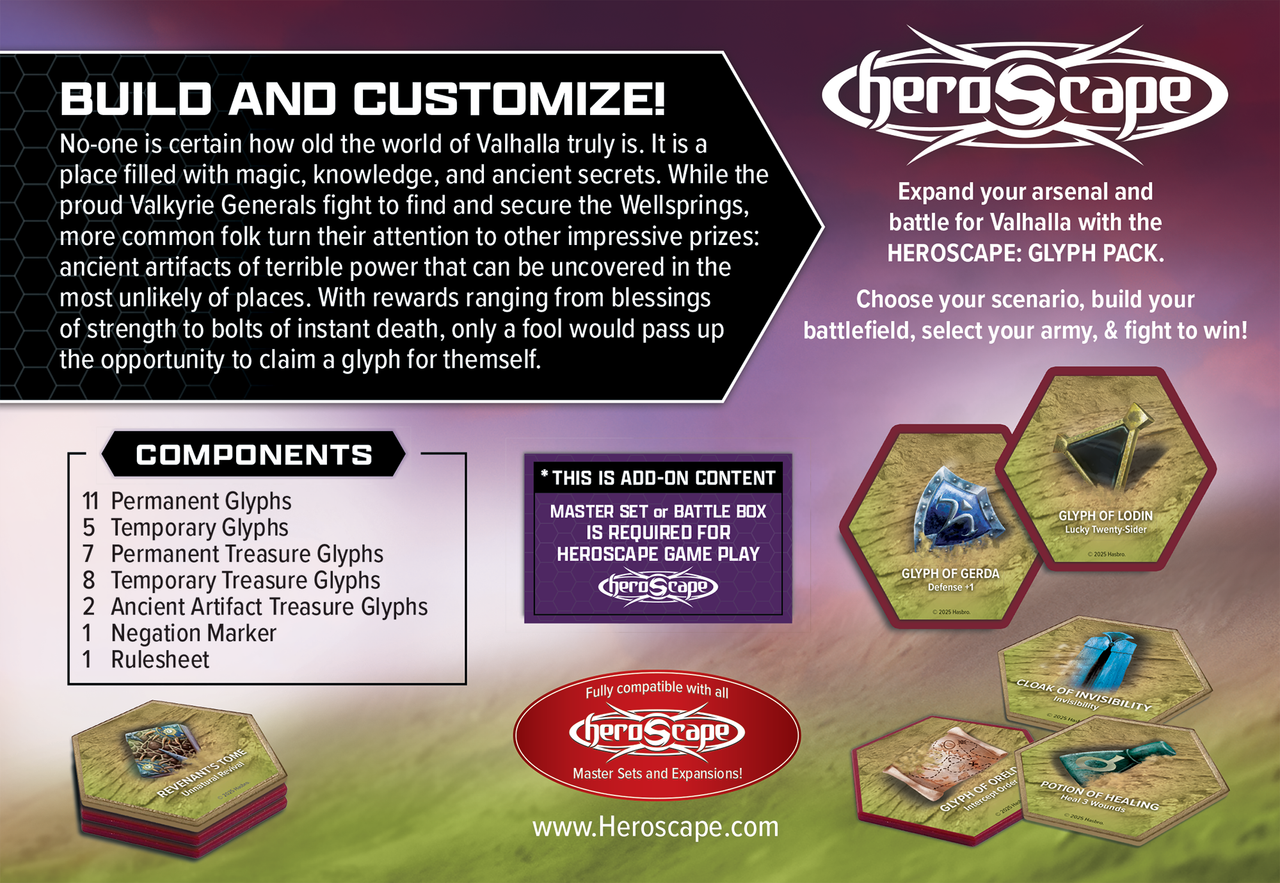 HeroScape: Glyph Pack HeroScape: Glyph Pack