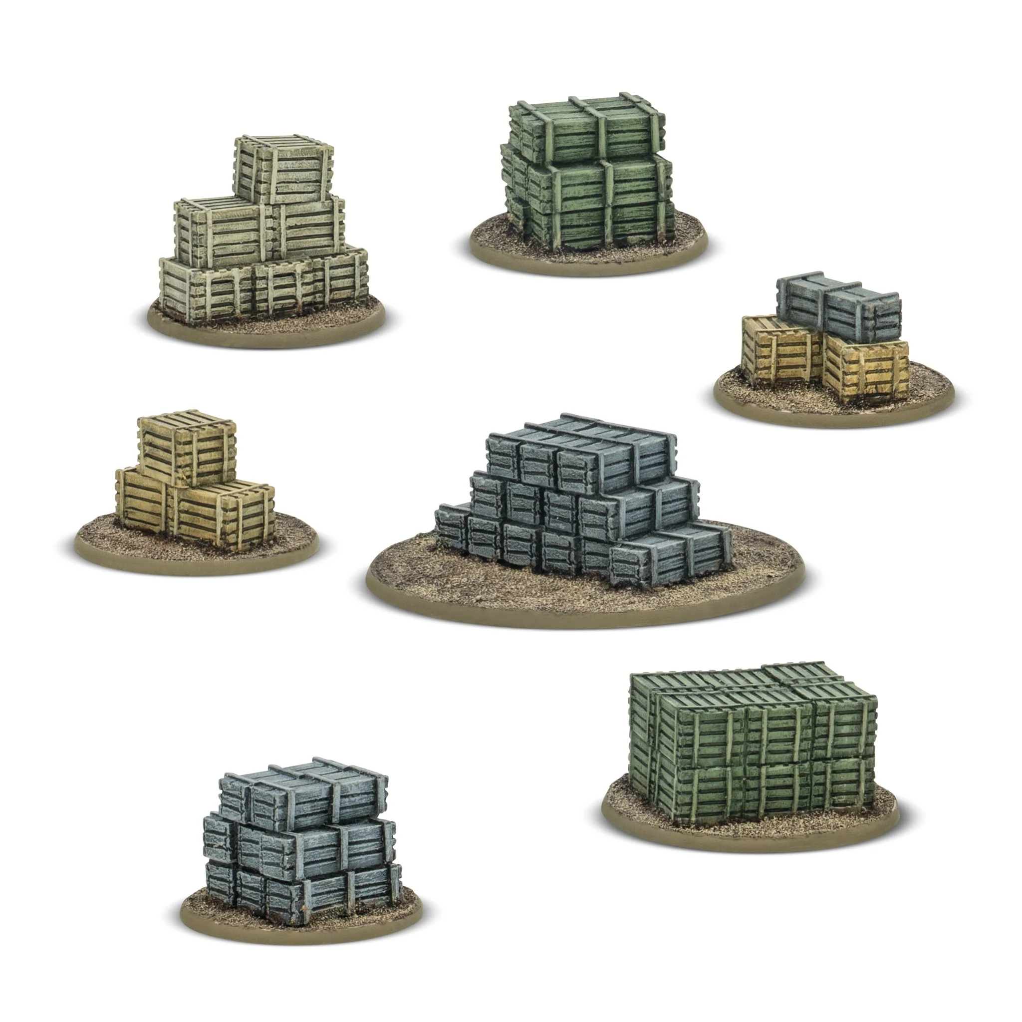 Bolt Action: Objective Marker Set - Crates