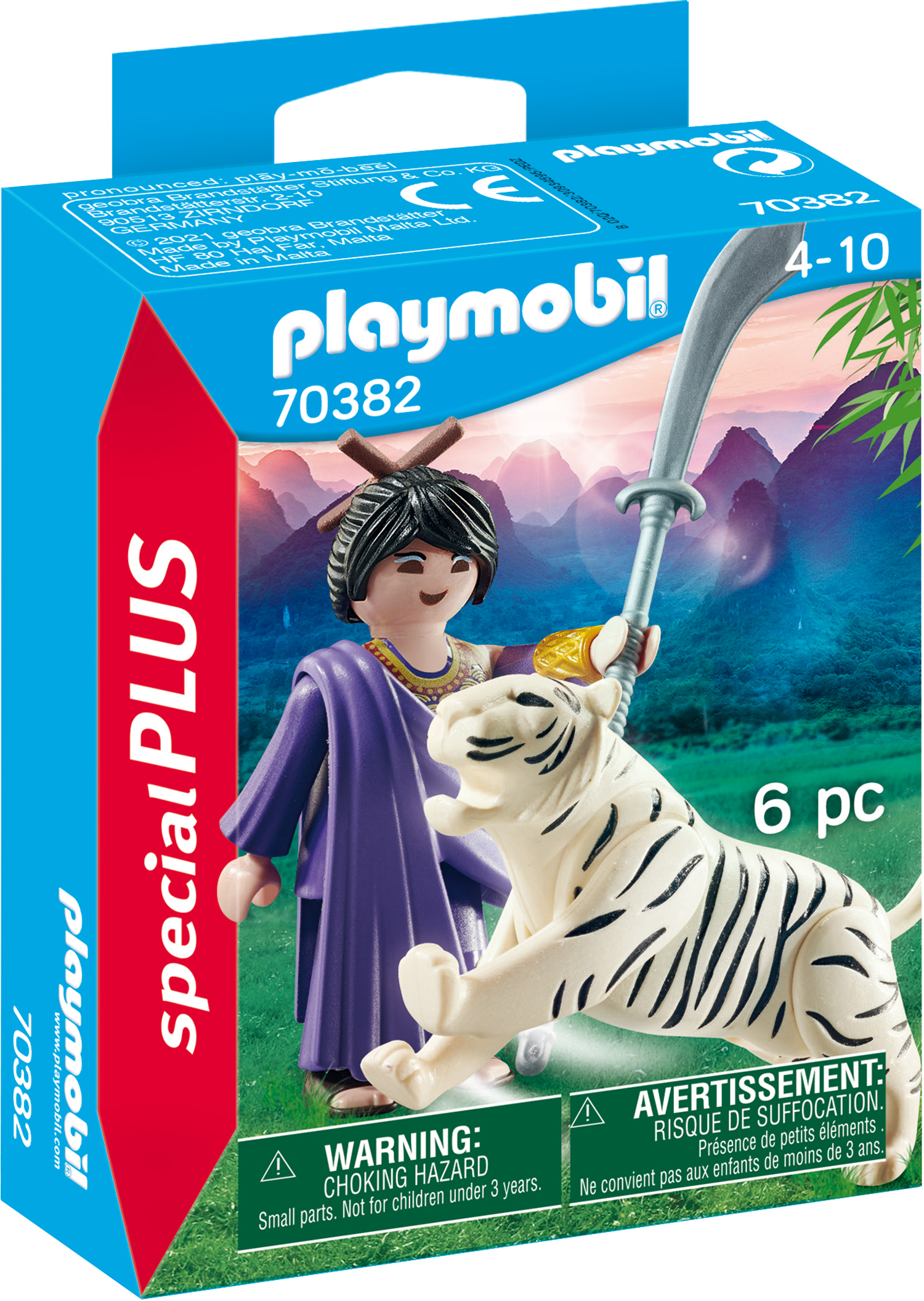 Playmobil: Special Plus - Asiakämpferin mit Tiger Playmobil: Special Plus - Asiakämpferin mit Tiger