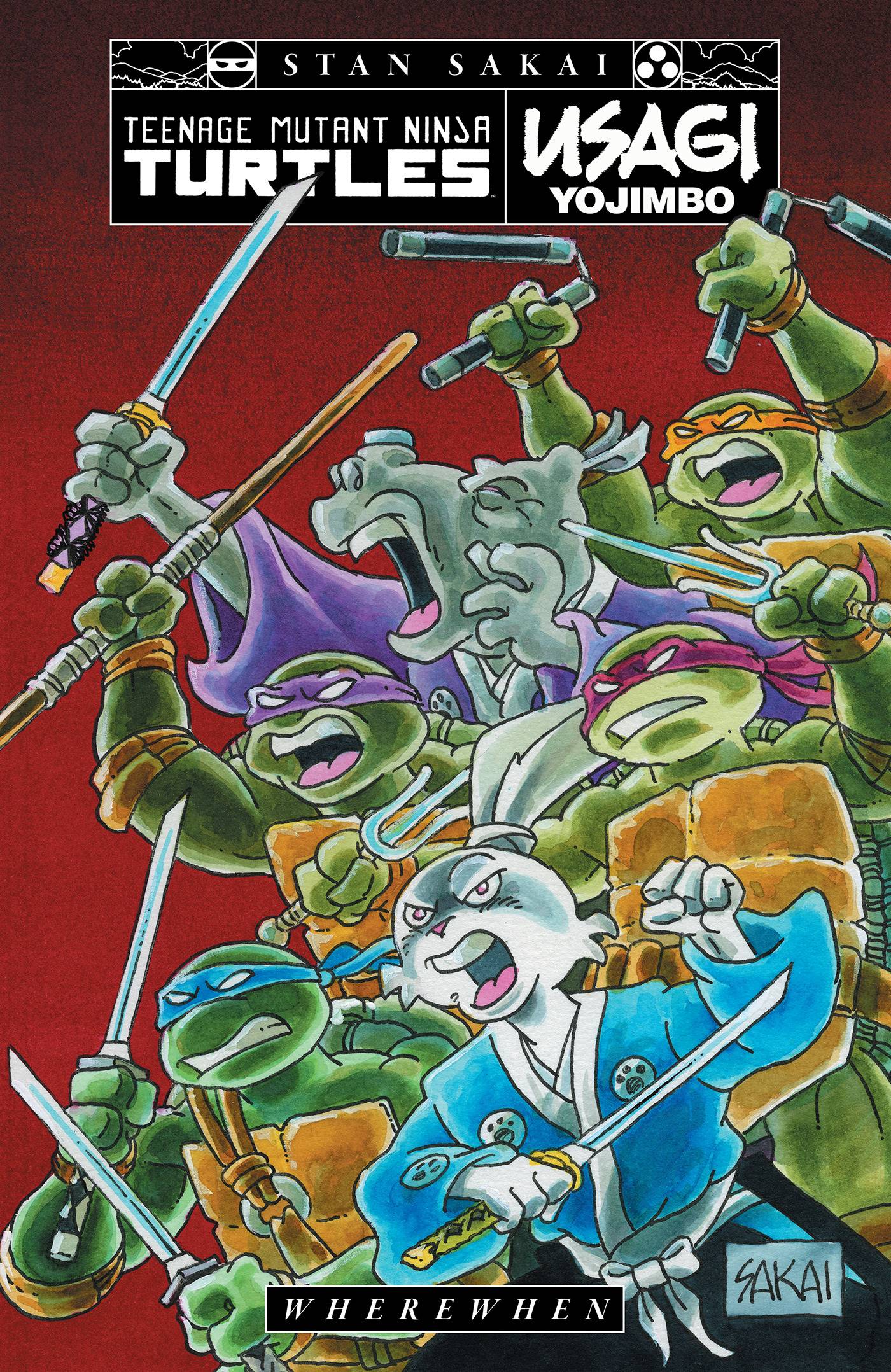 TMNT/Usagi Yojimbo: Wherewhen Tpb