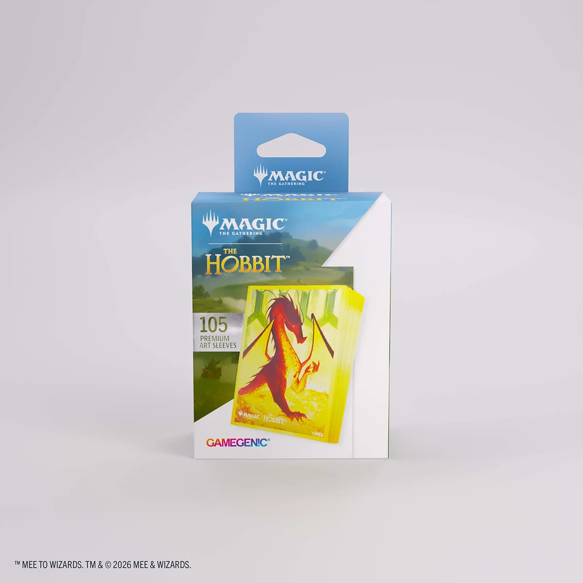 Kartenspiel, The Hobbit, Magic: The Gathering, 105 Premium Art Sleeves, Hobby Zubehör
