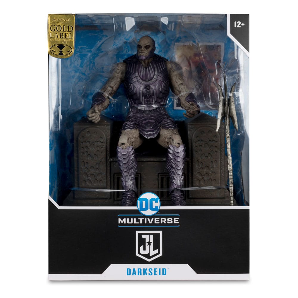 DC Multiverse AF: Darkseid auf Thron (Zack Snyder Justice League) Gold Label 24cm