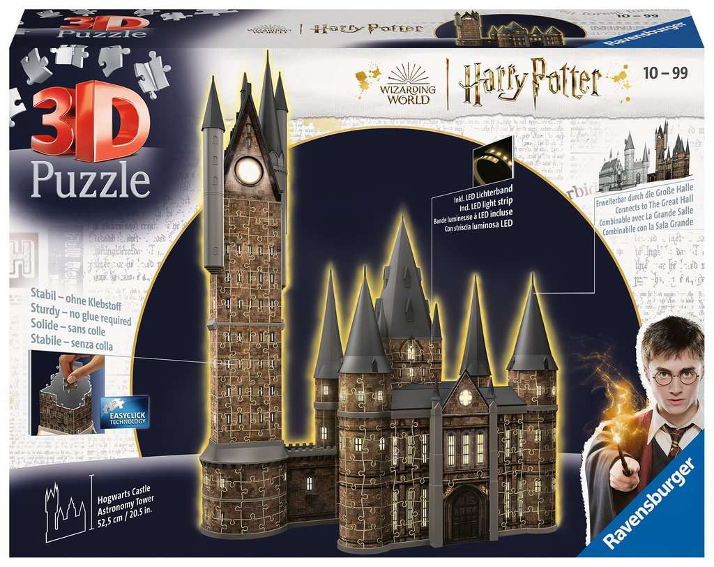 Harry Potter: Puzzle 3D Hogwarts Schloss Astronomieturm