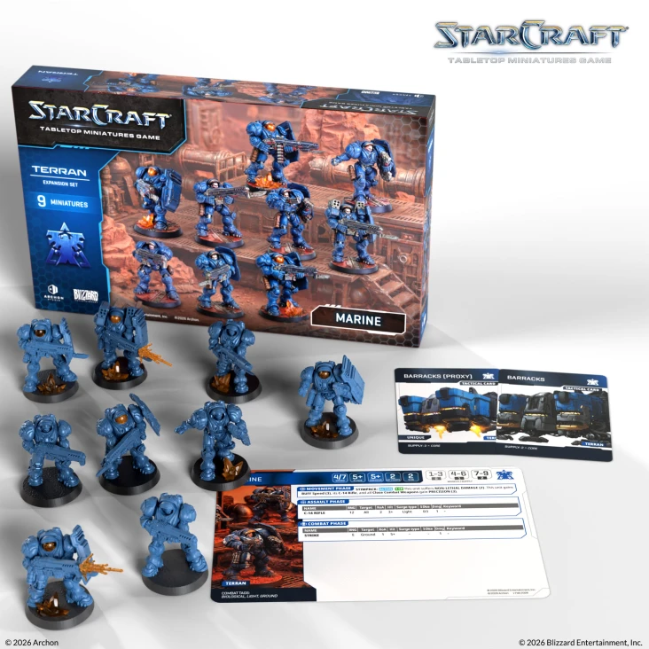 Starcraft TMG: Terran - Marine Starcraft TMG: Terran - Marine