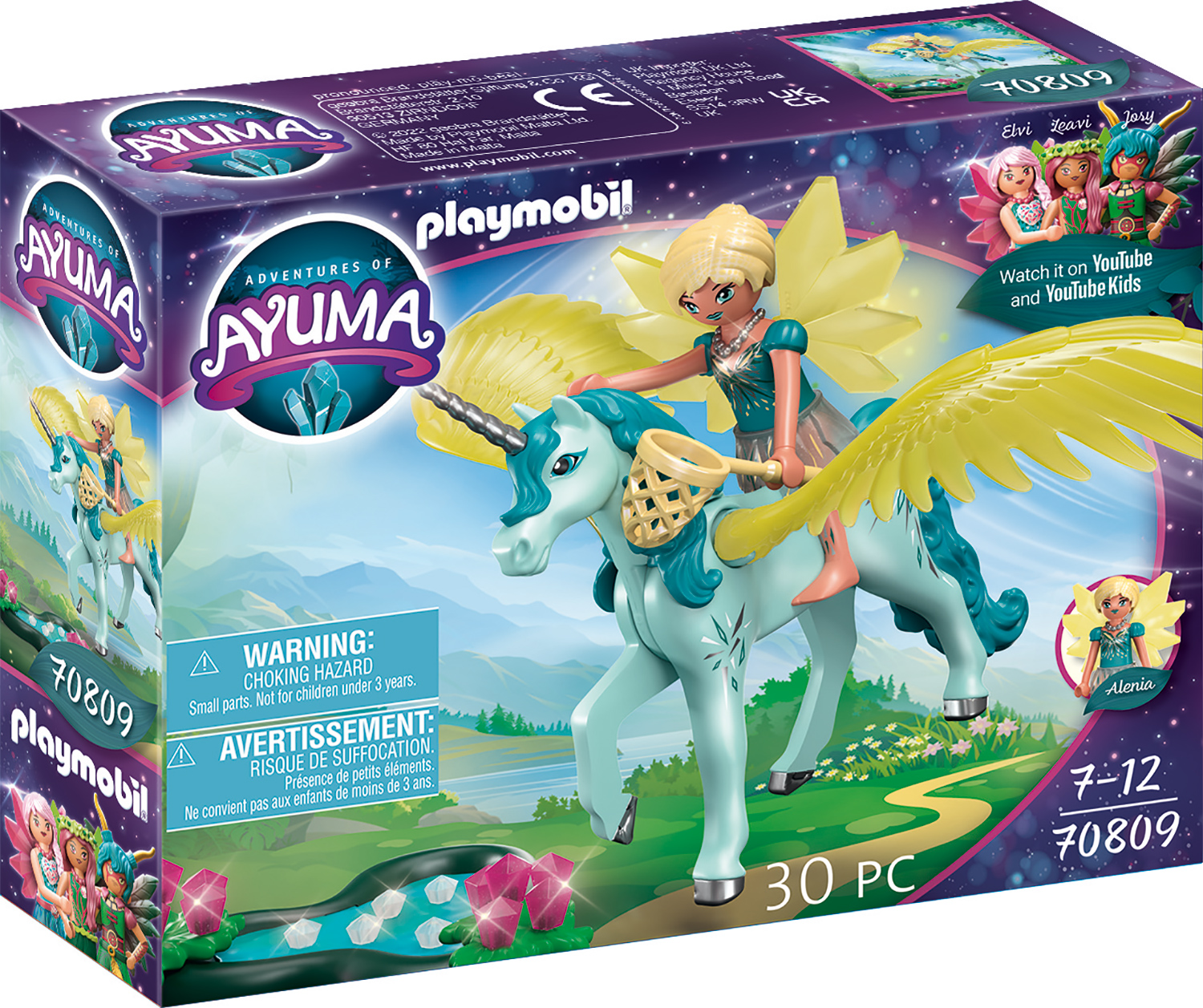 Playmobil: Adventures of Ayuma - Crystal Fairy mit Einhorn Playmobil: Adventures of Ayuma - Crystal Fairy mit Einhorn