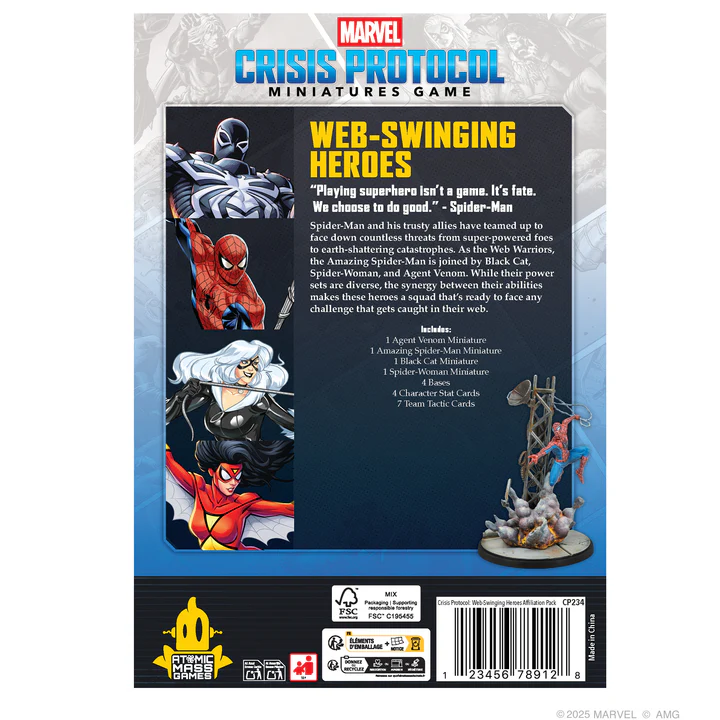 Marvel Crisis Protocol: Web-Swinging Heroes Marvel Crisis Protocol: Web-Swinging Heroes