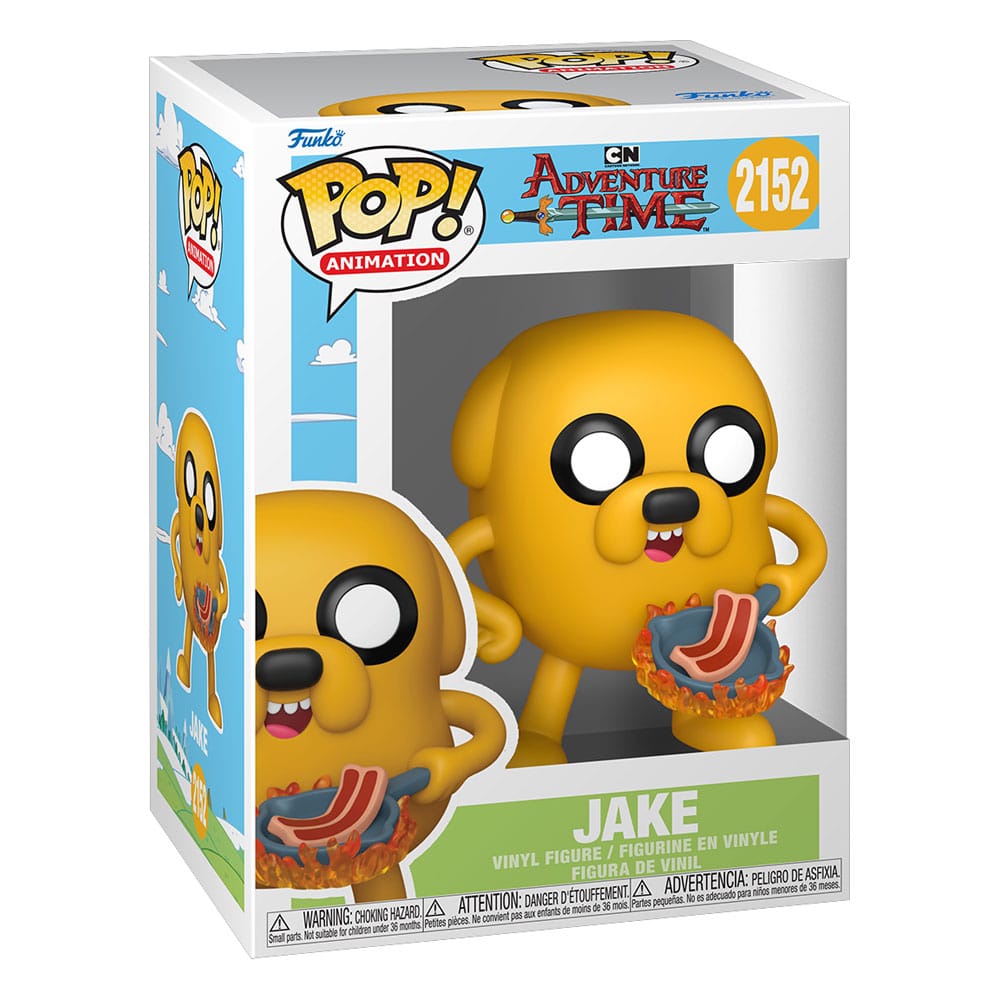 Vinylfigur, Funko Pop, Abenteuerzeit, Gelber Hund, Jake