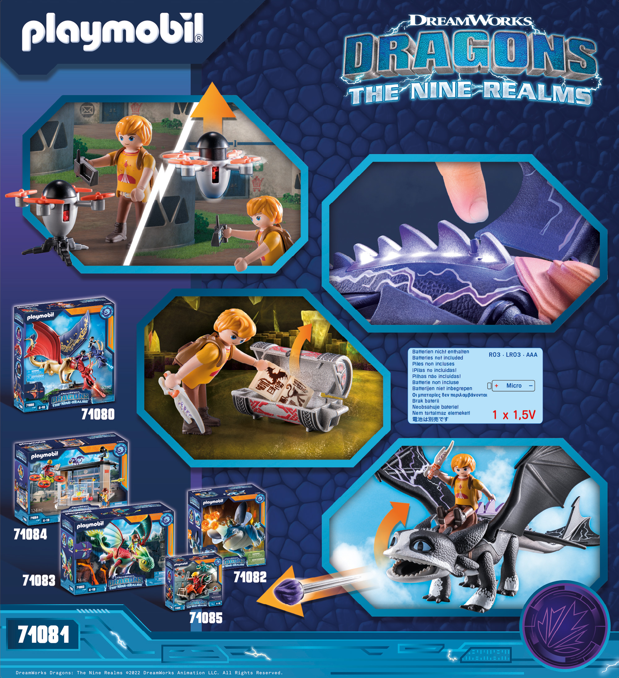Playmobil: Dragons - Nine Realms Thunder & Tom Playmobil: Dragons - Nine Realms Thunder & Tom