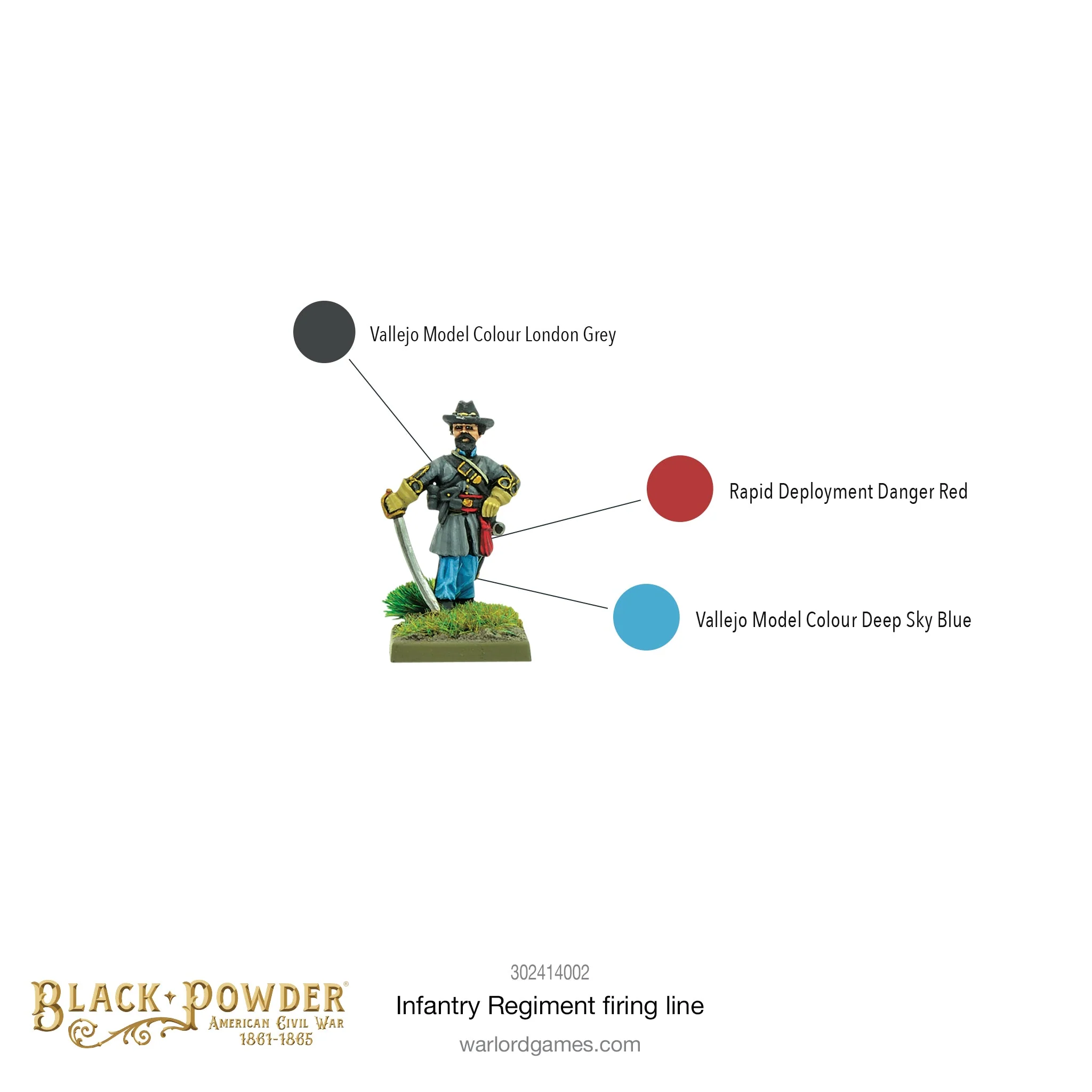 Black Powder: American Civil War Infantry Regiment Firing Line