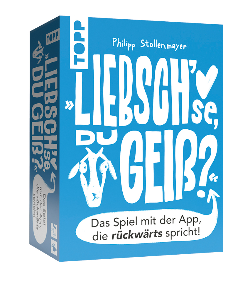 Karten- Spiel, Gesellschaftsspiel, Blau, Box, Rückwärts Spricht