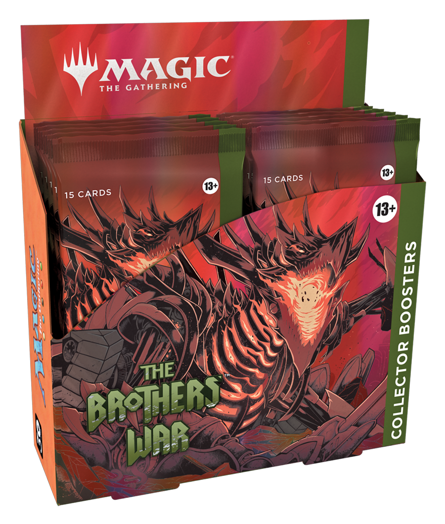 Magic CCG: The Brothers War Collector Display Magic CCG: The Brothers War Collector Display