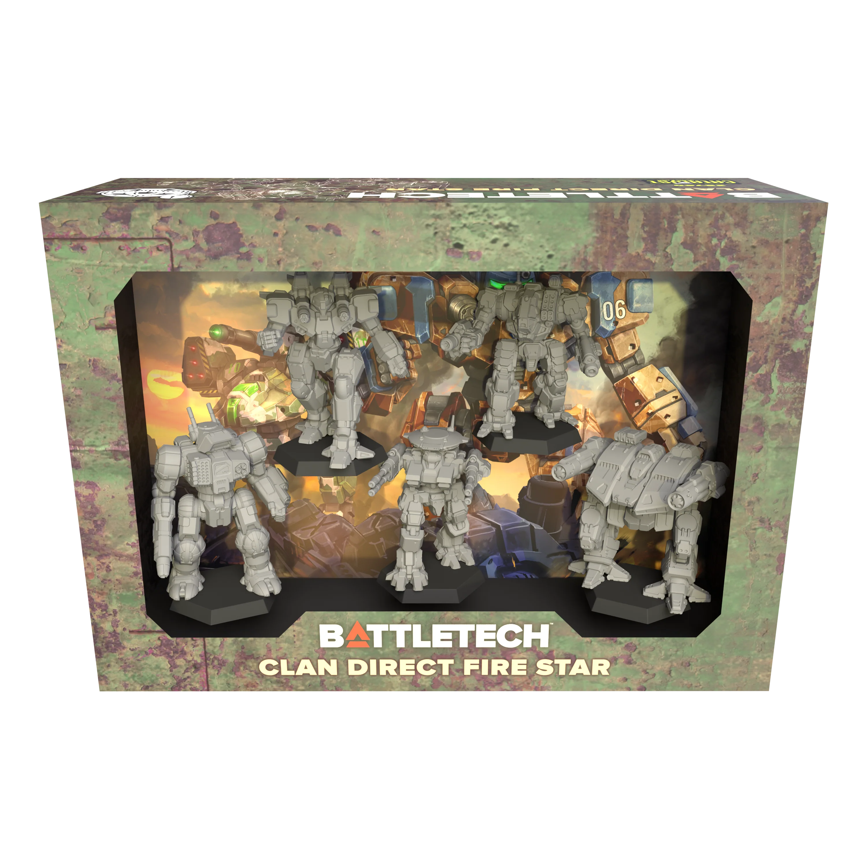 Battletech: Clan Direct Fire Star Battletech: Clan Direct Fire Star