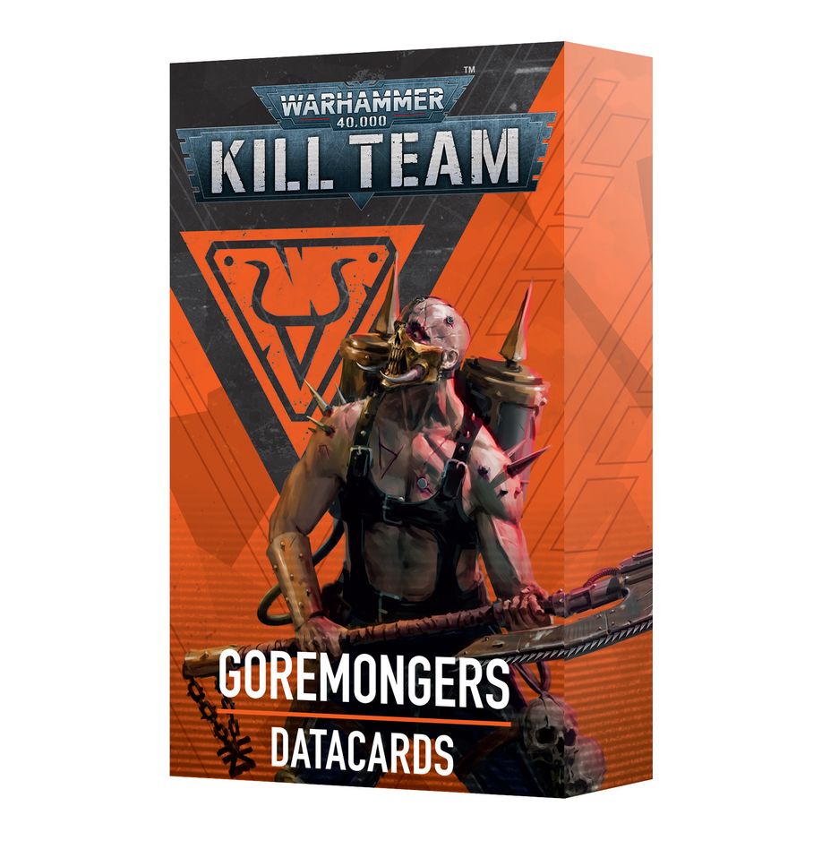 Warhammer 40K: Kill Team - Datacards Goremongers engl.